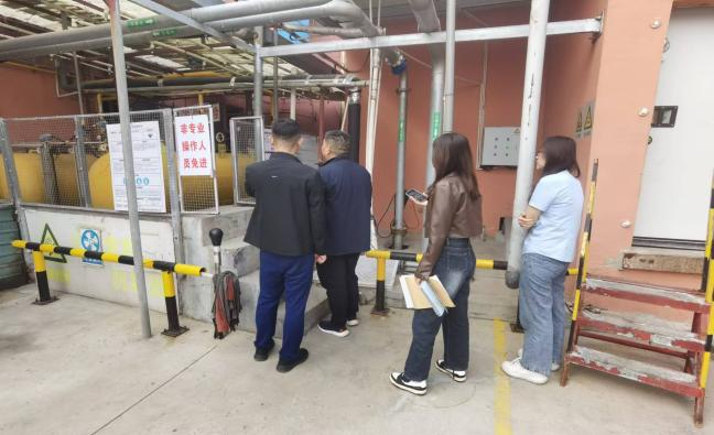 農(nóng)業(yè)農(nóng)村局到公司進(jìn)行有限空間專(zhuān)項(xiàng)檢查