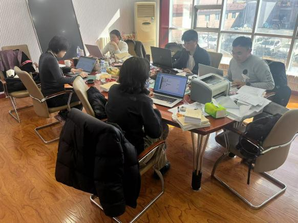 會計師事務所對公司進行新年度審計工作