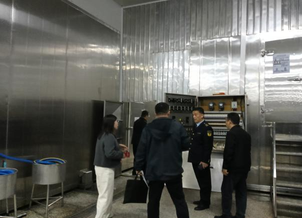 安全管理部門對(duì)健達(dá)公司進(jìn)行安全隱患問題復(fù)查工作